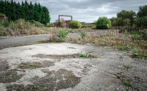 Brownfield site, formal chemicals factory